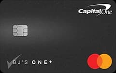 Capital One BJ’s One plus Mastercard credit card art
